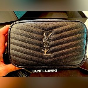 Sold - Saint  Laurent Lou mini cross body leather camera bag